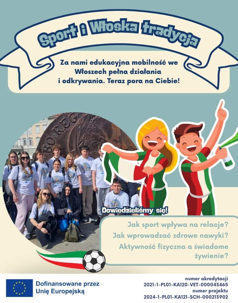 ulotka Sport i włoska tradycja 1